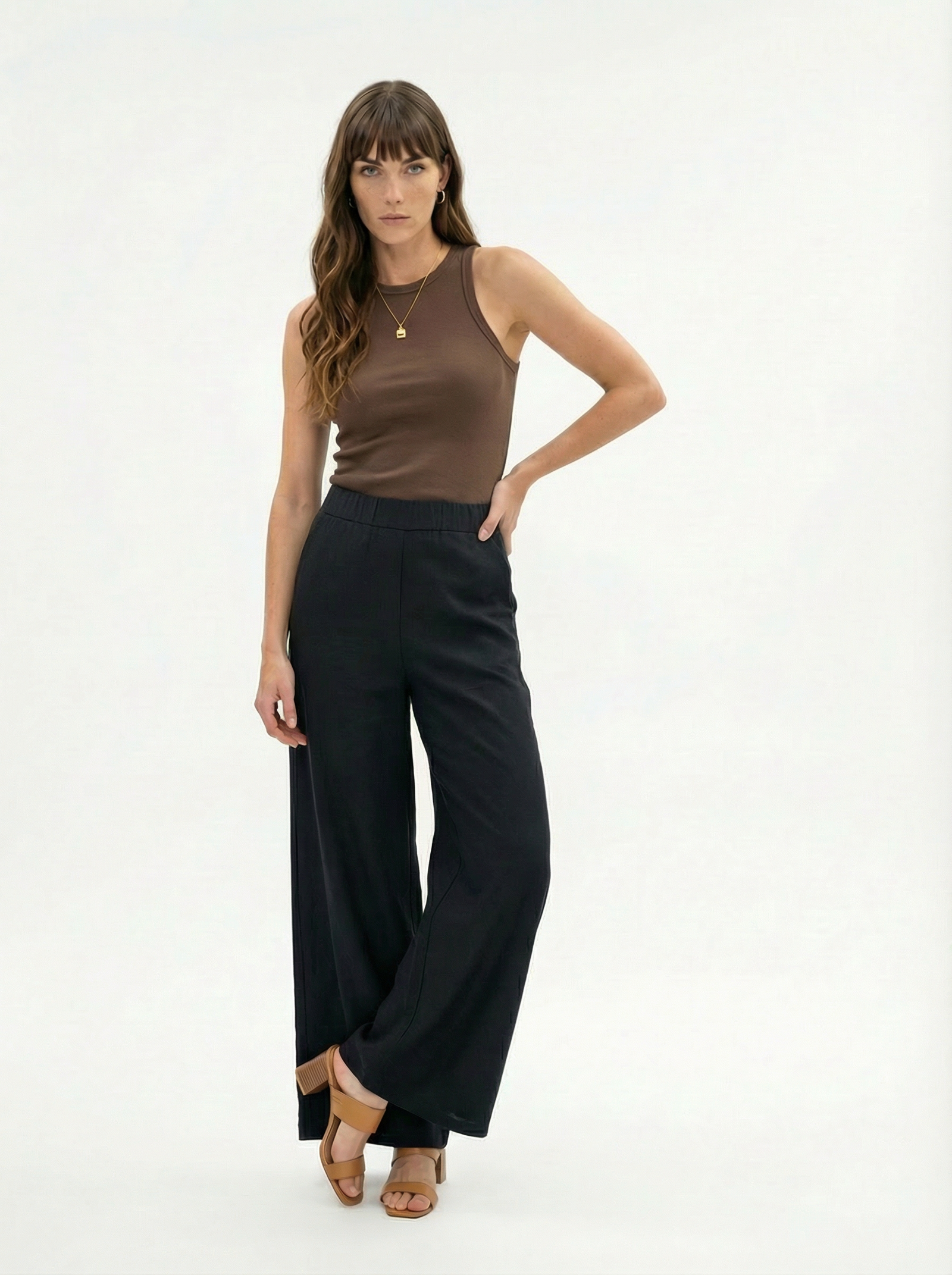 Brown Tank Top