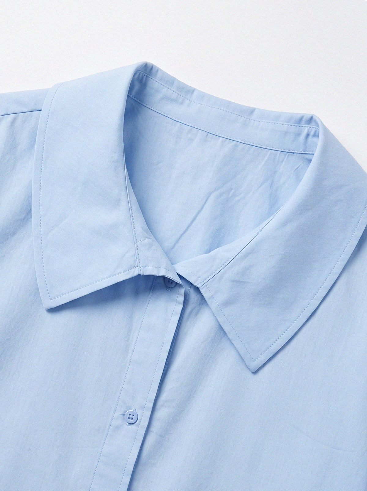 Light Blue Boyfriend Shirt
