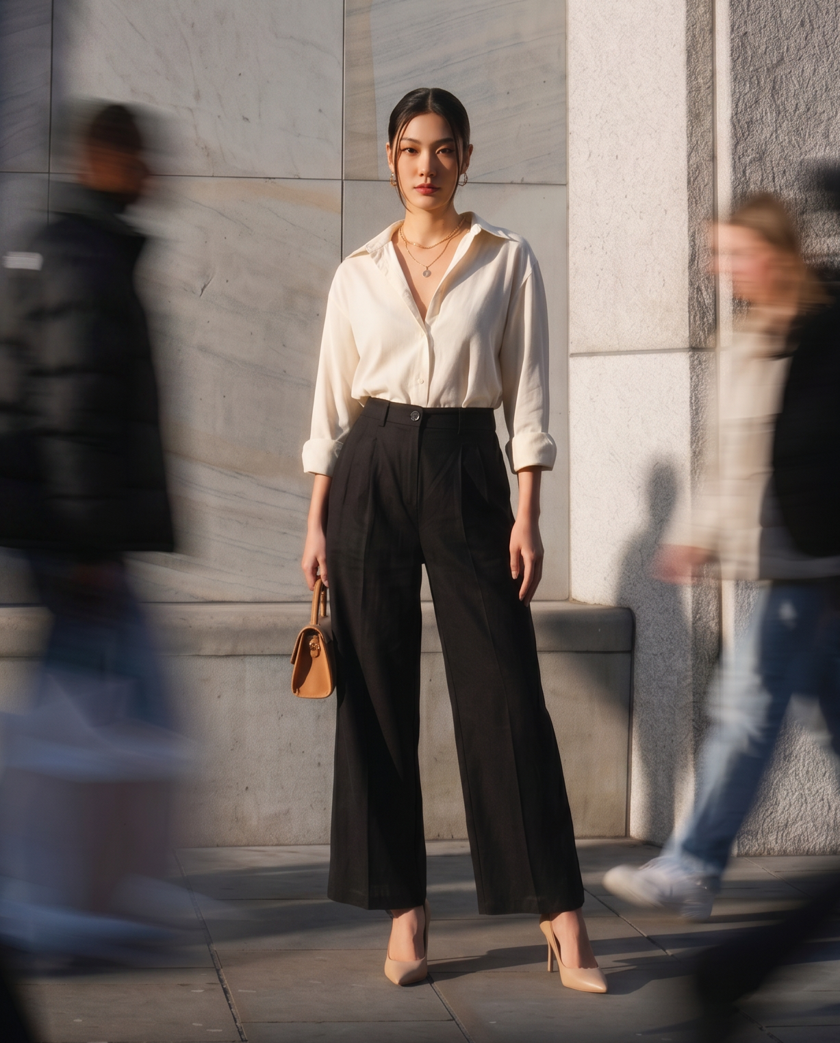 Tailored Dress Pant Black