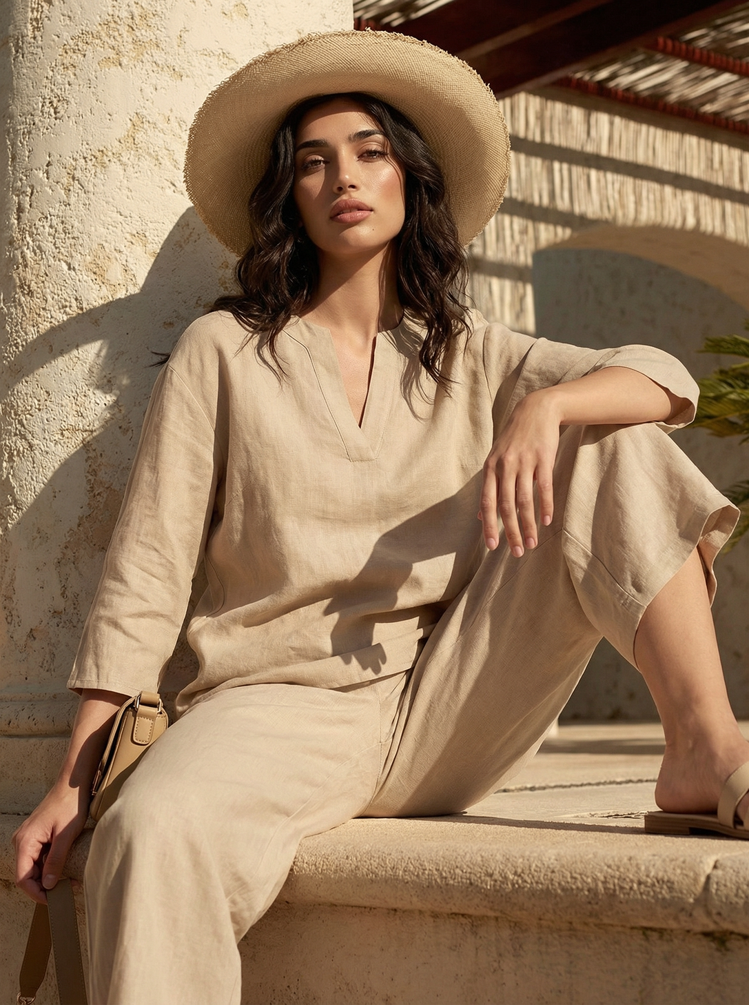 Brown Tunic Shirt