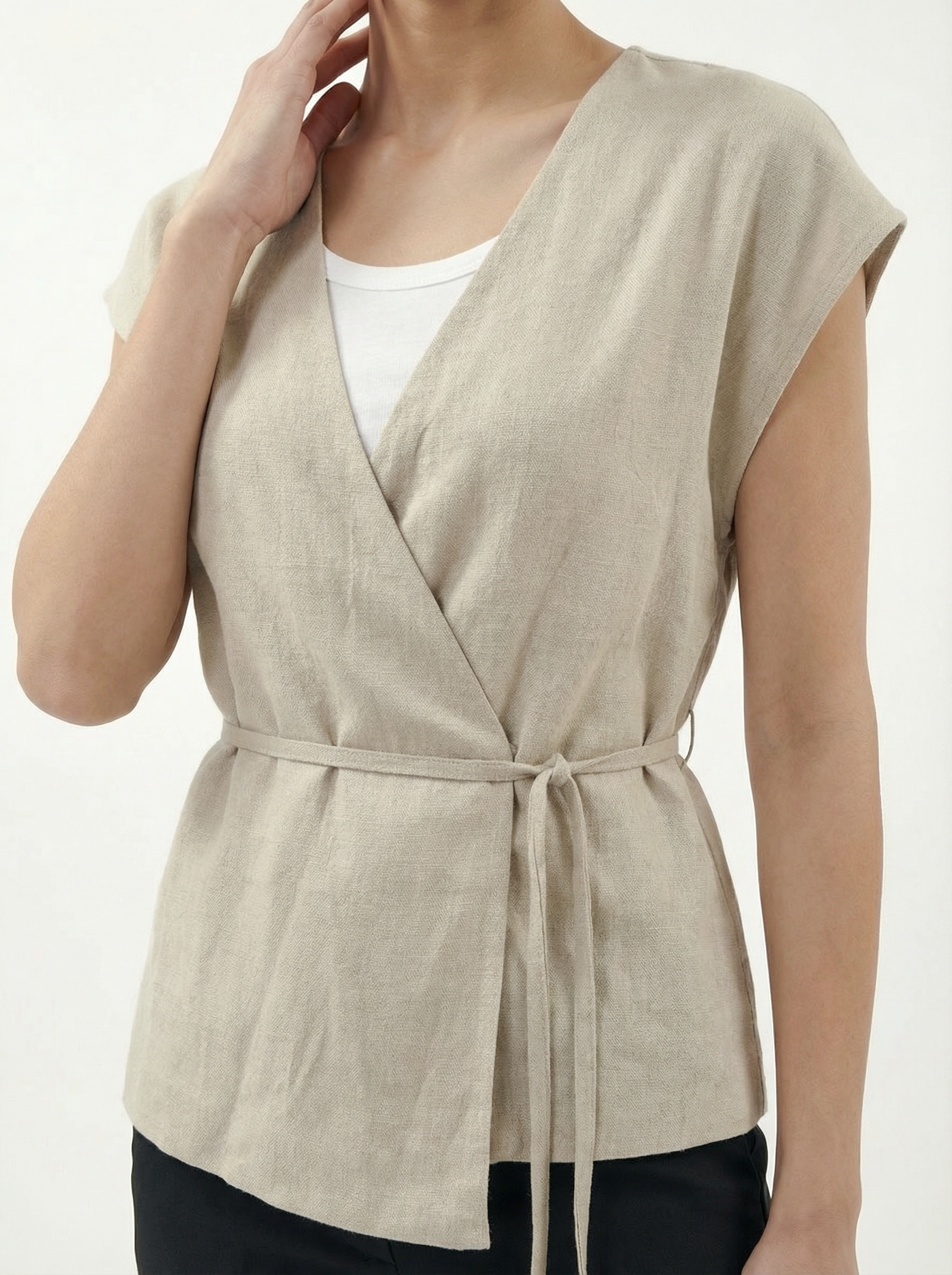 Khaki Top Beige