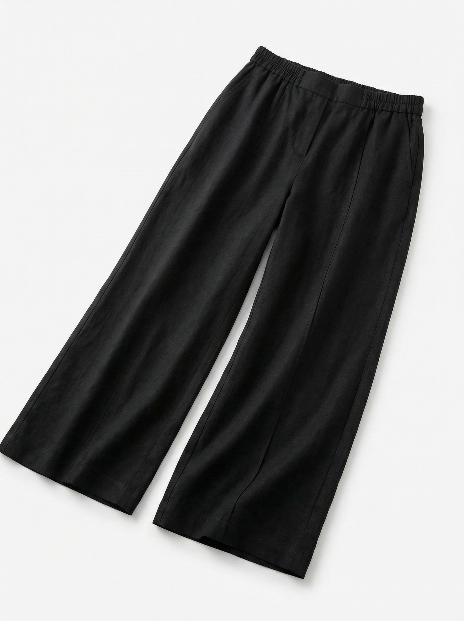 Black Wide Leg Trouser