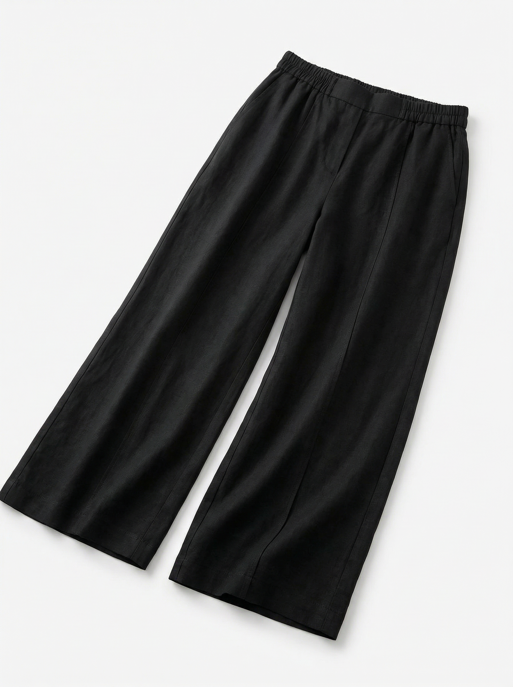 Black Wide Leg Trouser