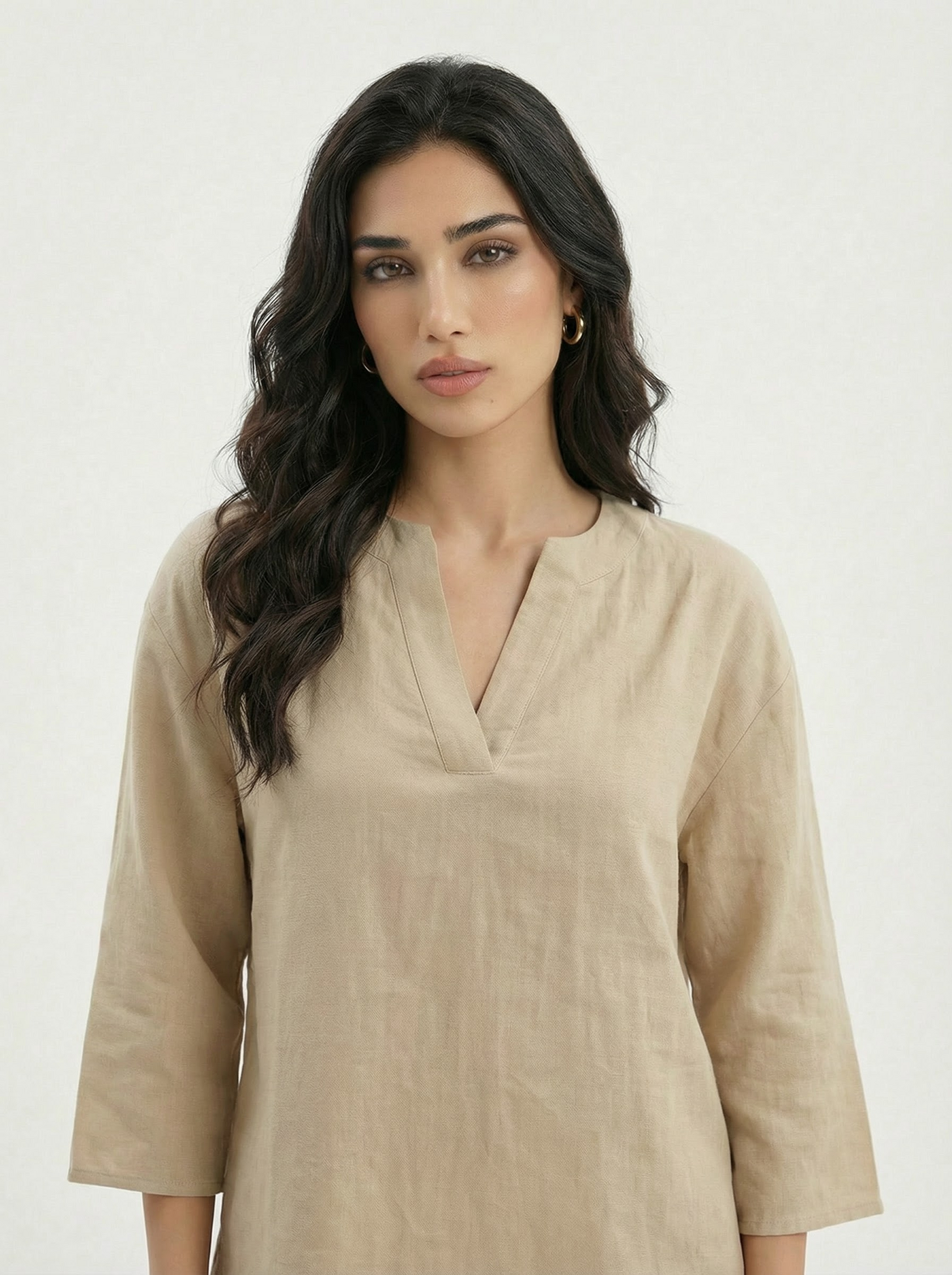 Brown Tunic Shirt