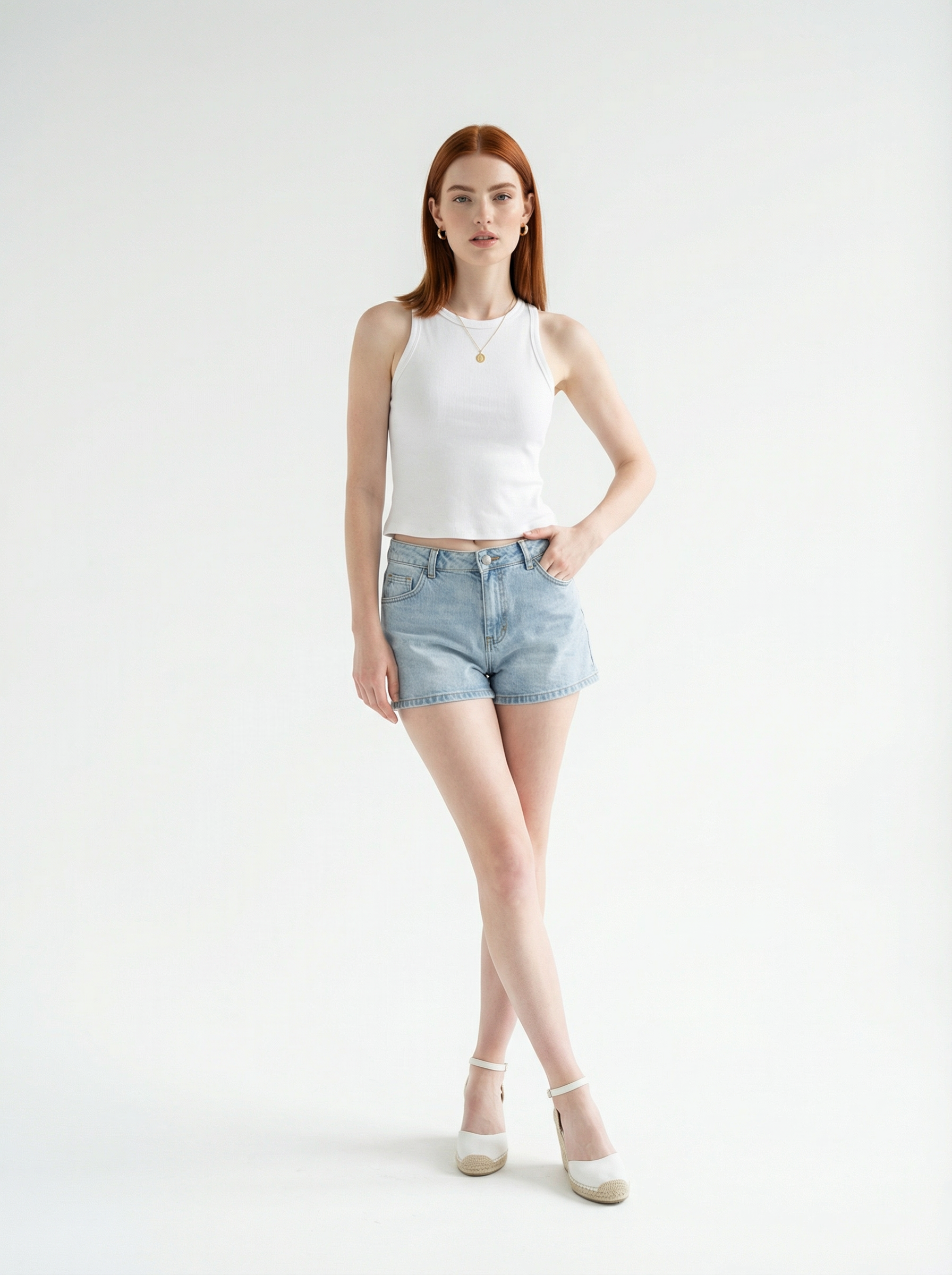 White Tank Top