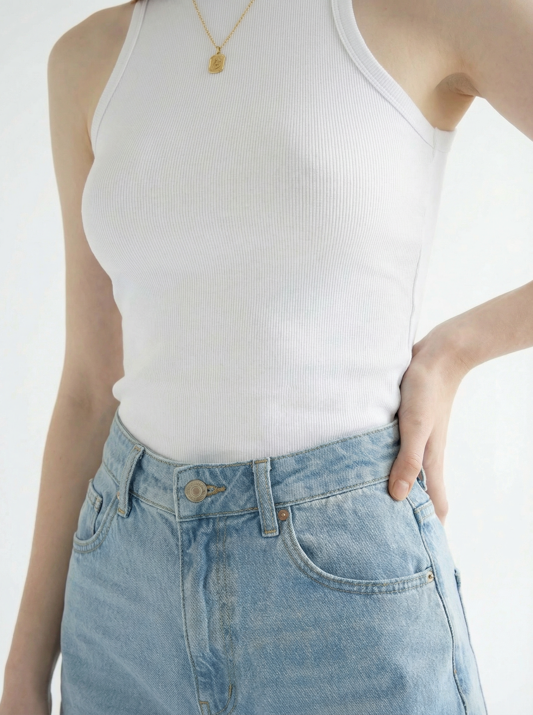 White Tank Top