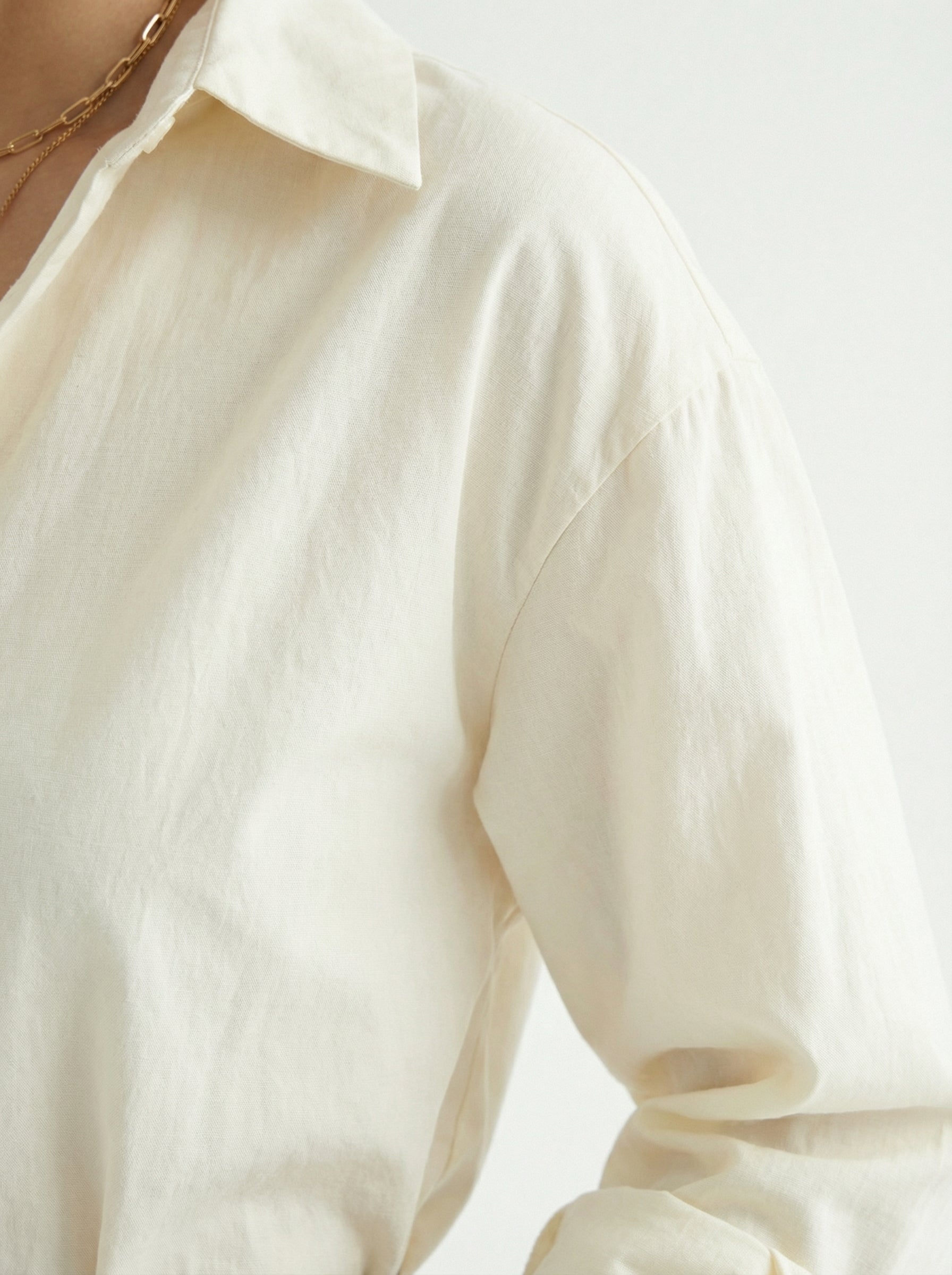 Off White Boyfriend Shirt